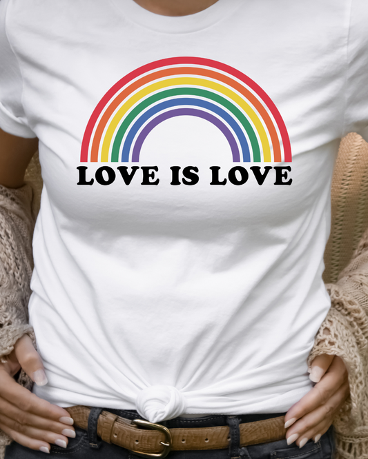 Love Is Love Rainbow T-Shirt