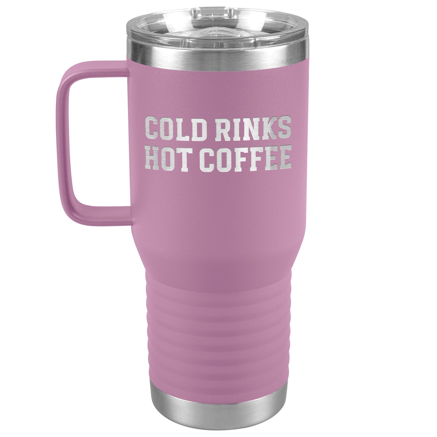 Cold Rinks, Hot Coffee Travel Mug