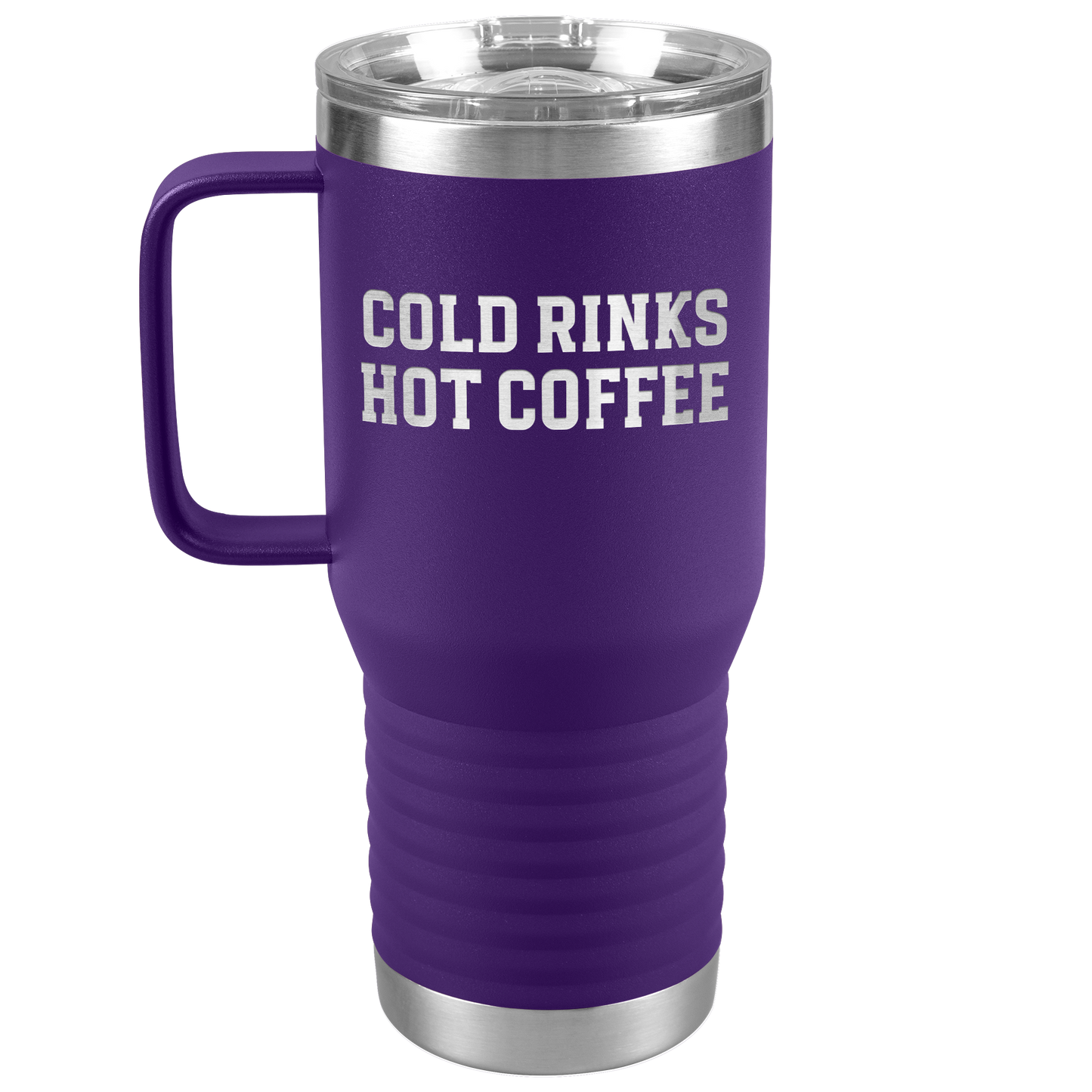 Cold Rinks, Hot Coffee Travel Mug