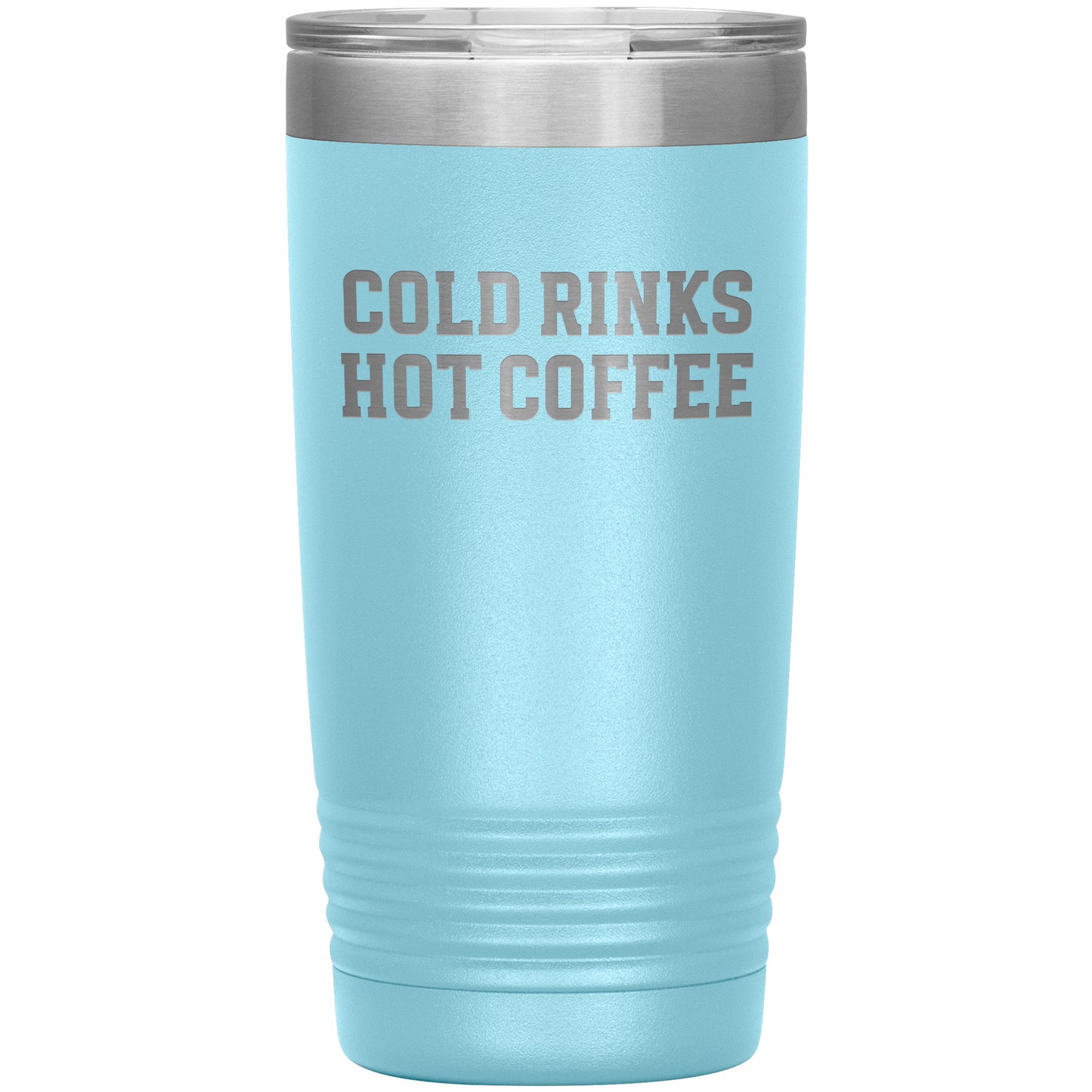Cold Rinks, Hot Coffee Travel Mug