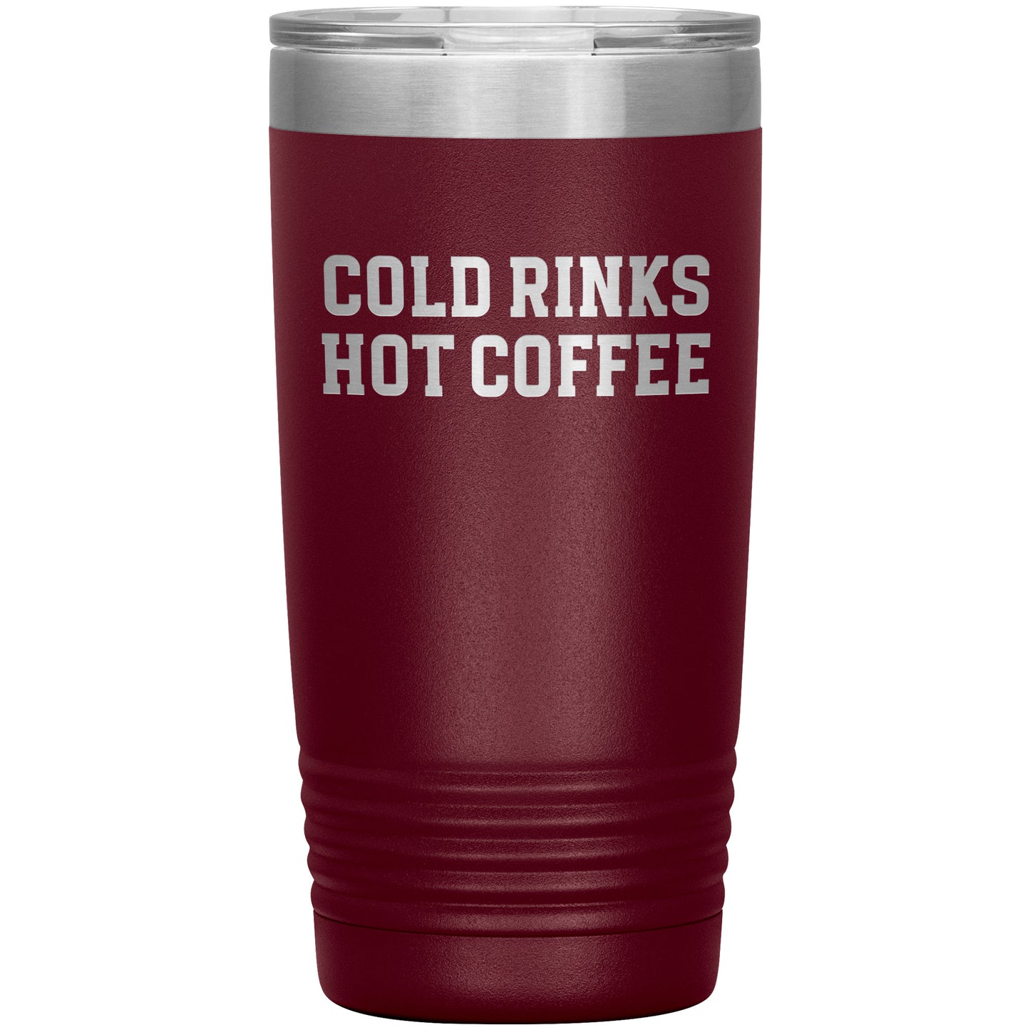 Cold Rinks, Hot Coffee Travel Mug