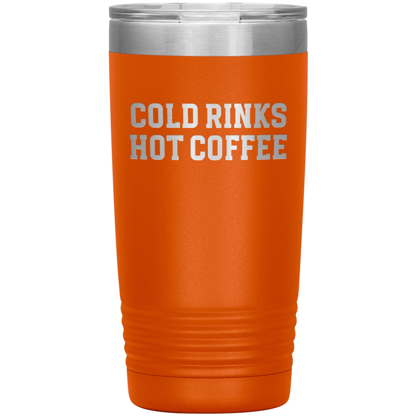 Cold Rinks, Hot Coffee Travel Mug
