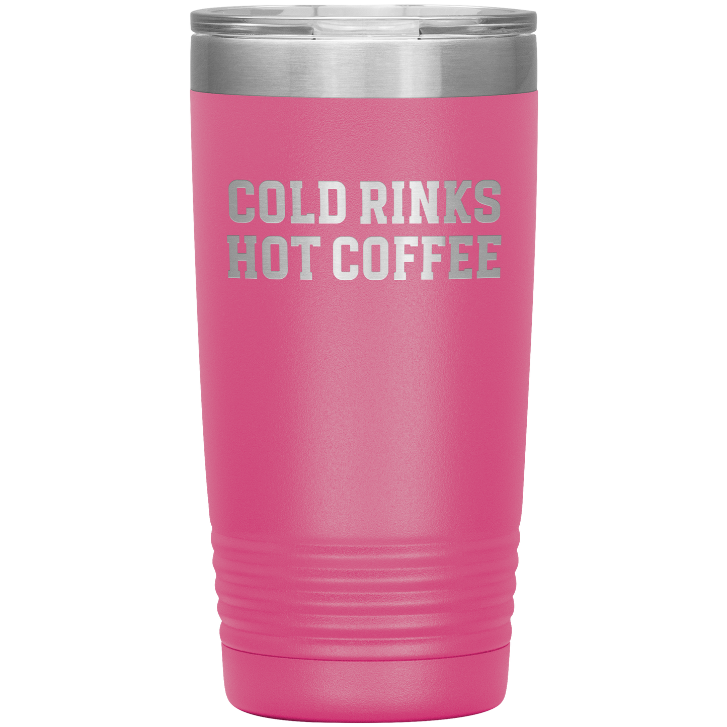 Cold Rinks, Hot Coffee Travel Mug