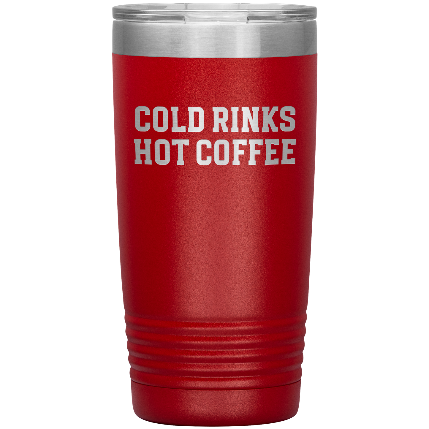 Cold Rinks, Hot Coffee Travel Mug
