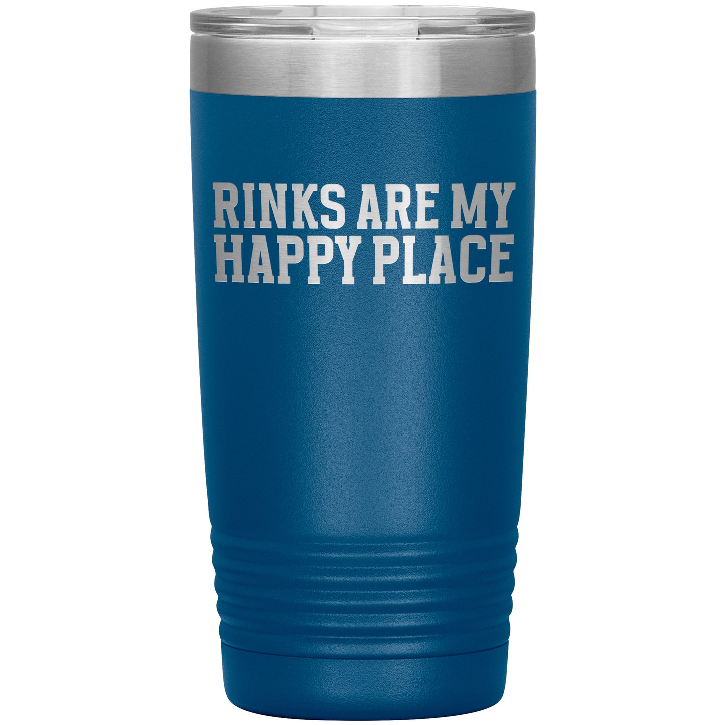 Rinks Are My Happy Place Travel Mug