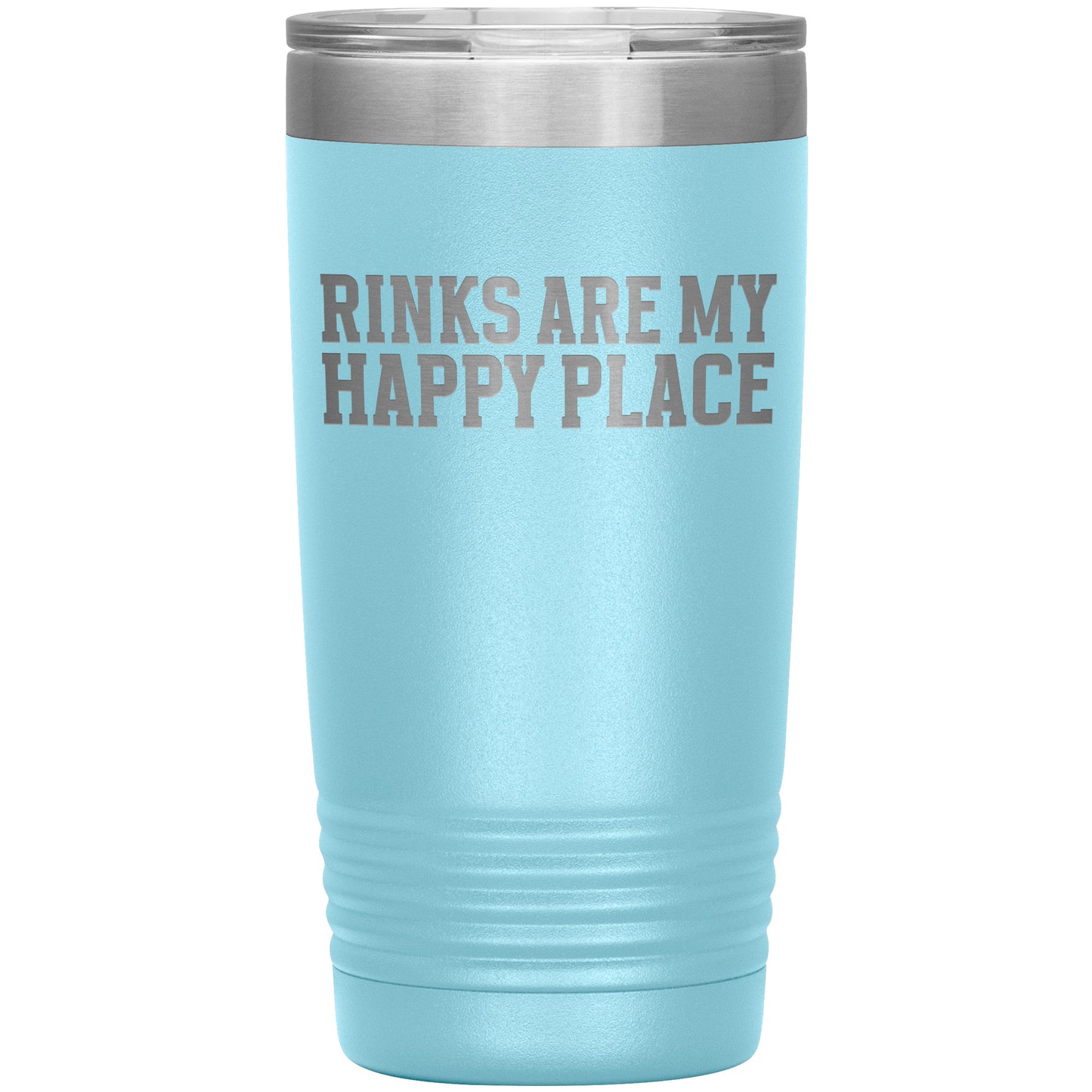 Rinks Are My Happy Place Travel Mug