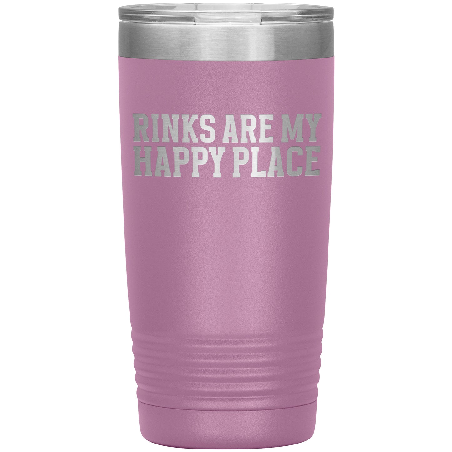 Rinks Are My Happy Place Travel Mug