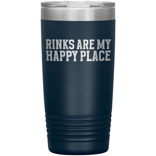 Rinks Are My Happy Place Travel Mug
