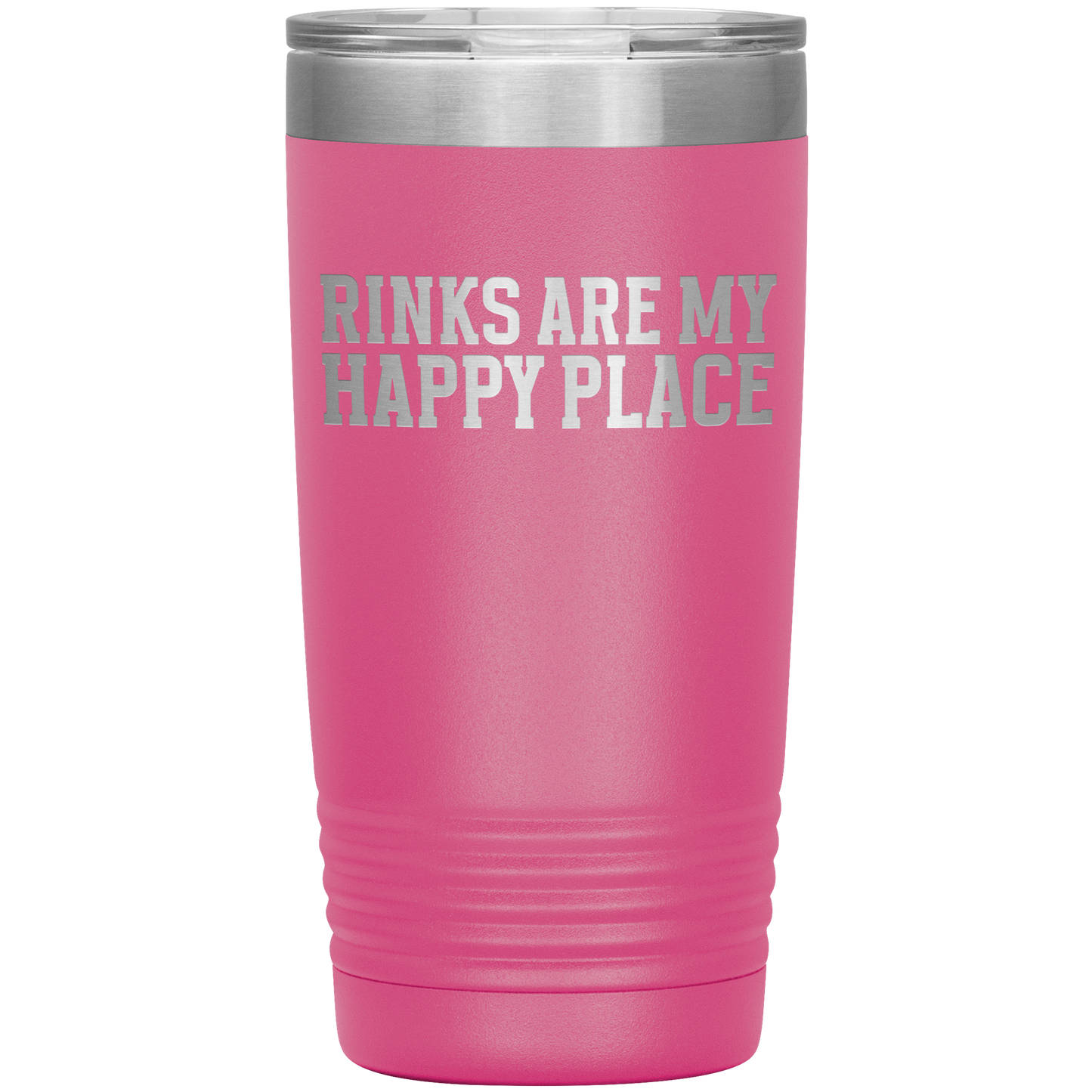Rinks Are My Happy Place Travel Mug