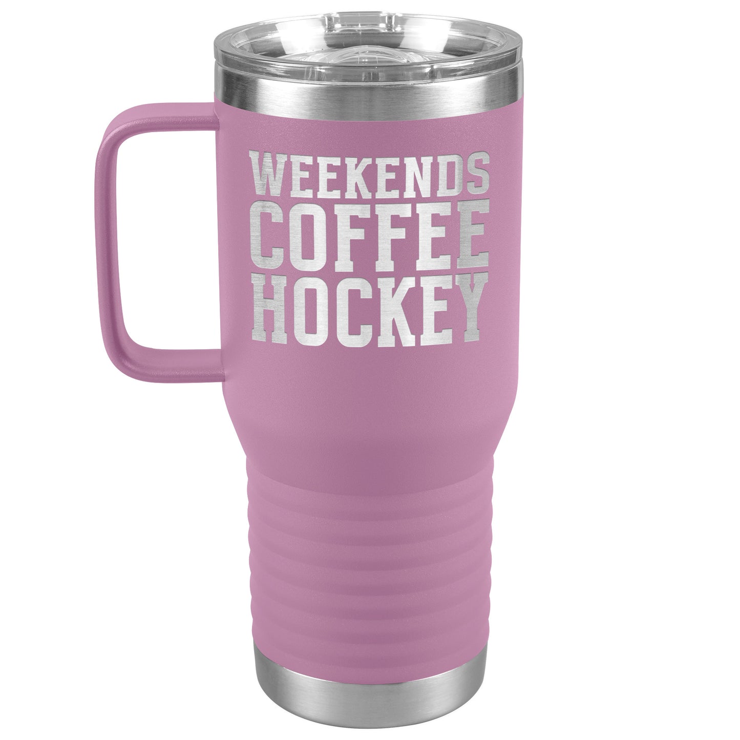 Weekends, Coffee, Hockey Travel Mug