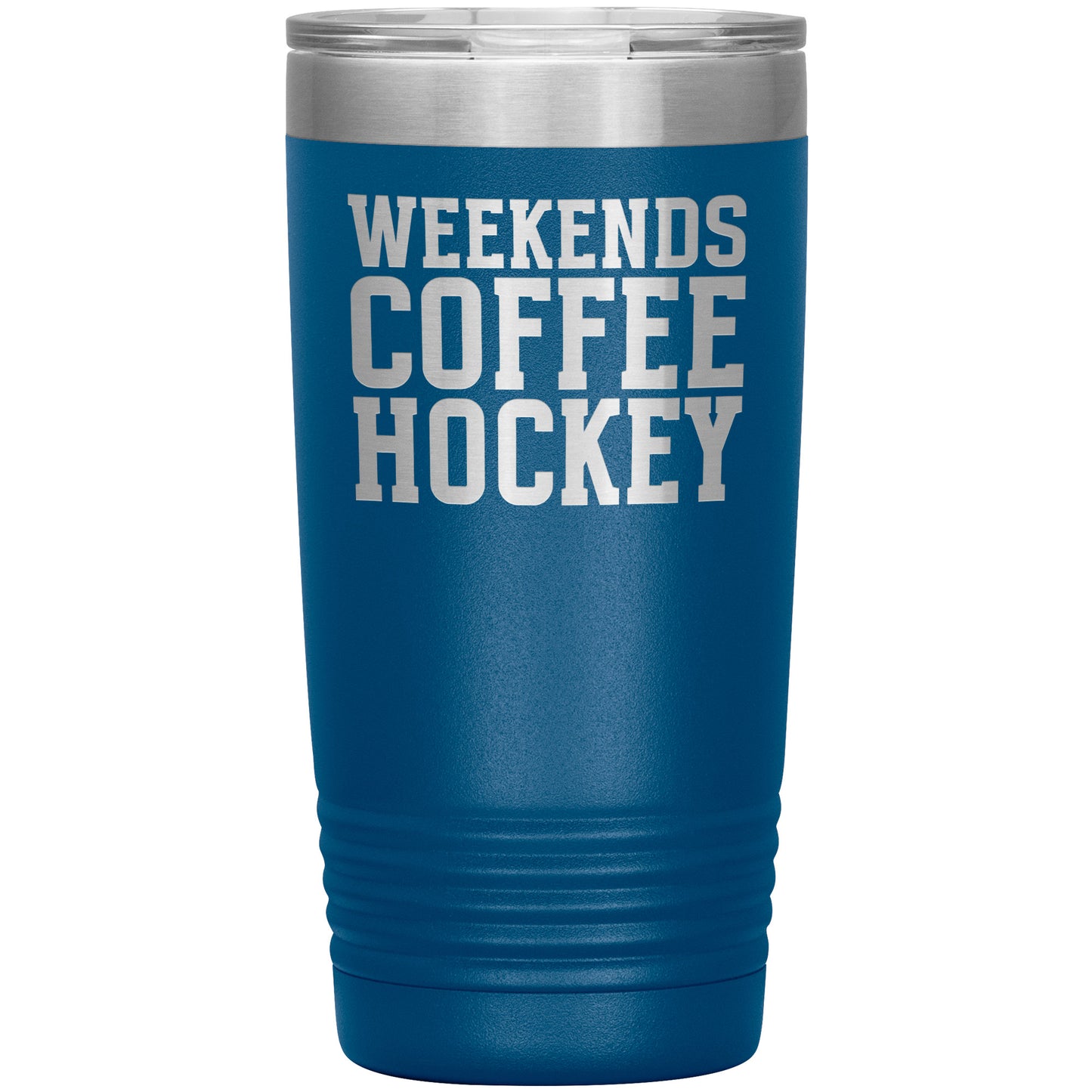 Weekends, Coffee, Hockey Travel Mug