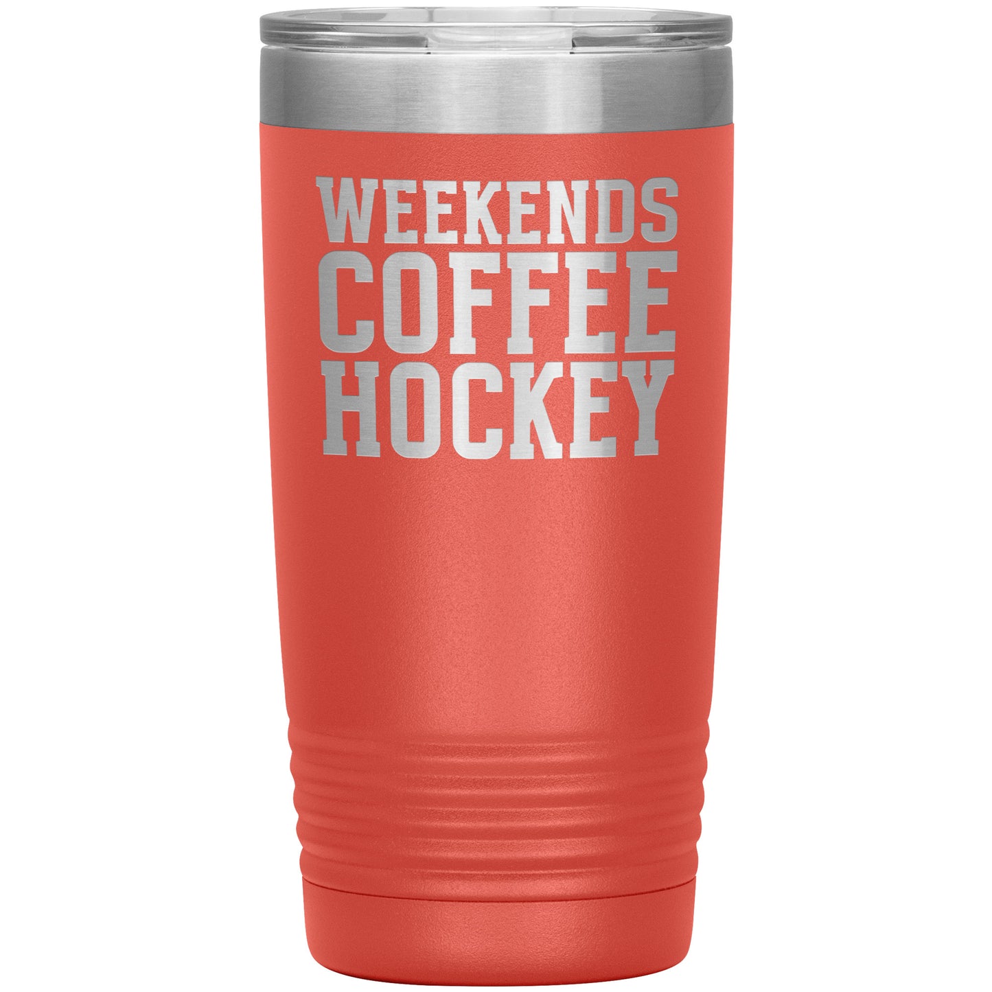 Weekends, Coffee, Hockey Travel Mug