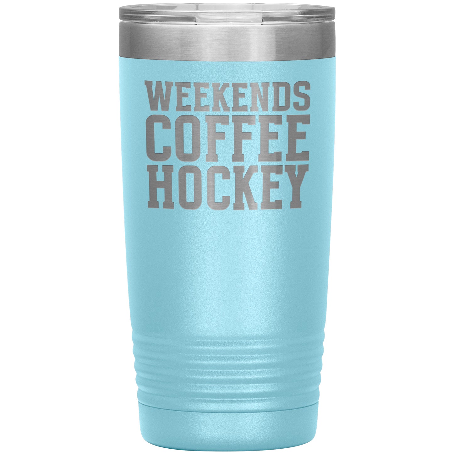 Weekends, Coffee, Hockey Travel Mug