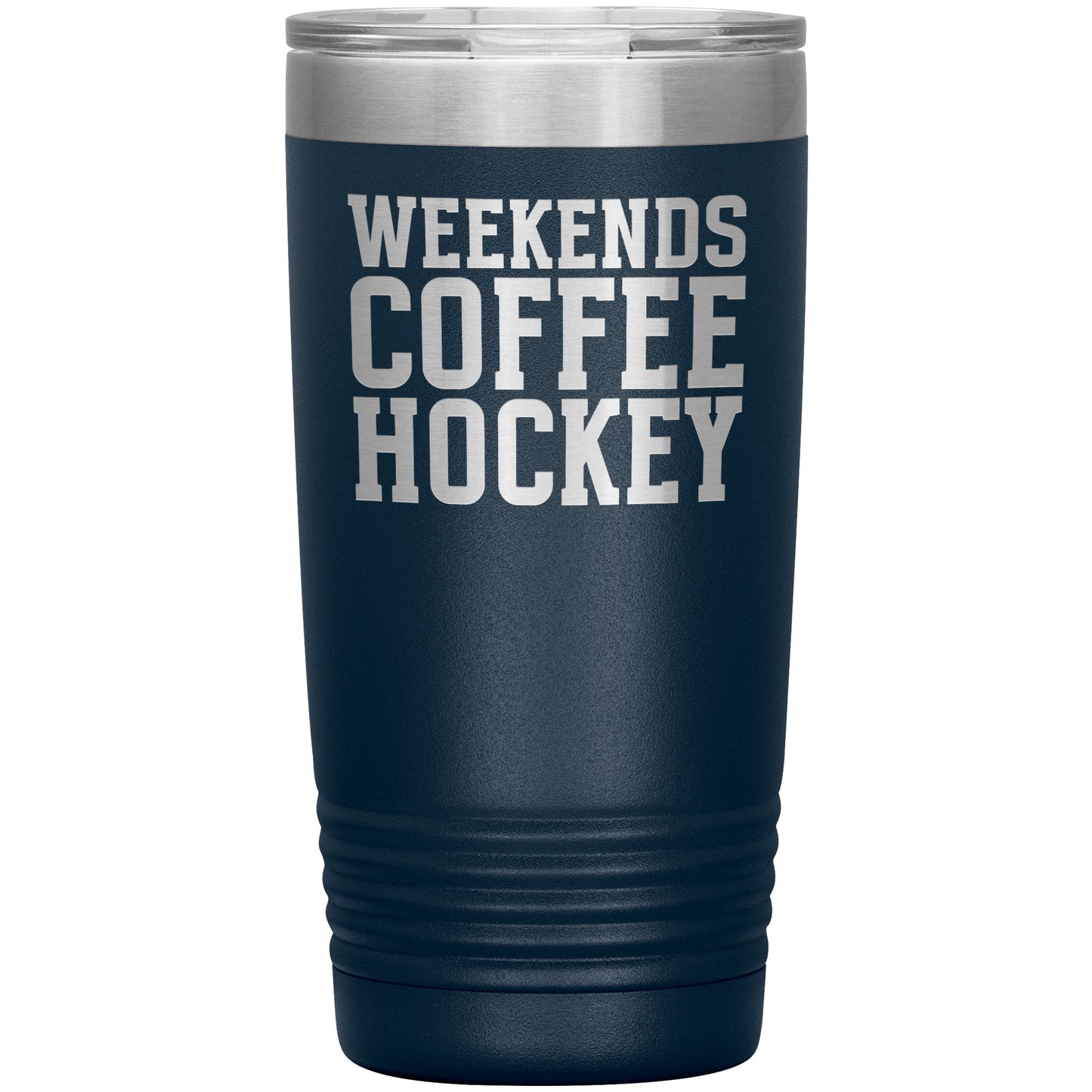 Weekends, Coffee, Hockey Travel Mug