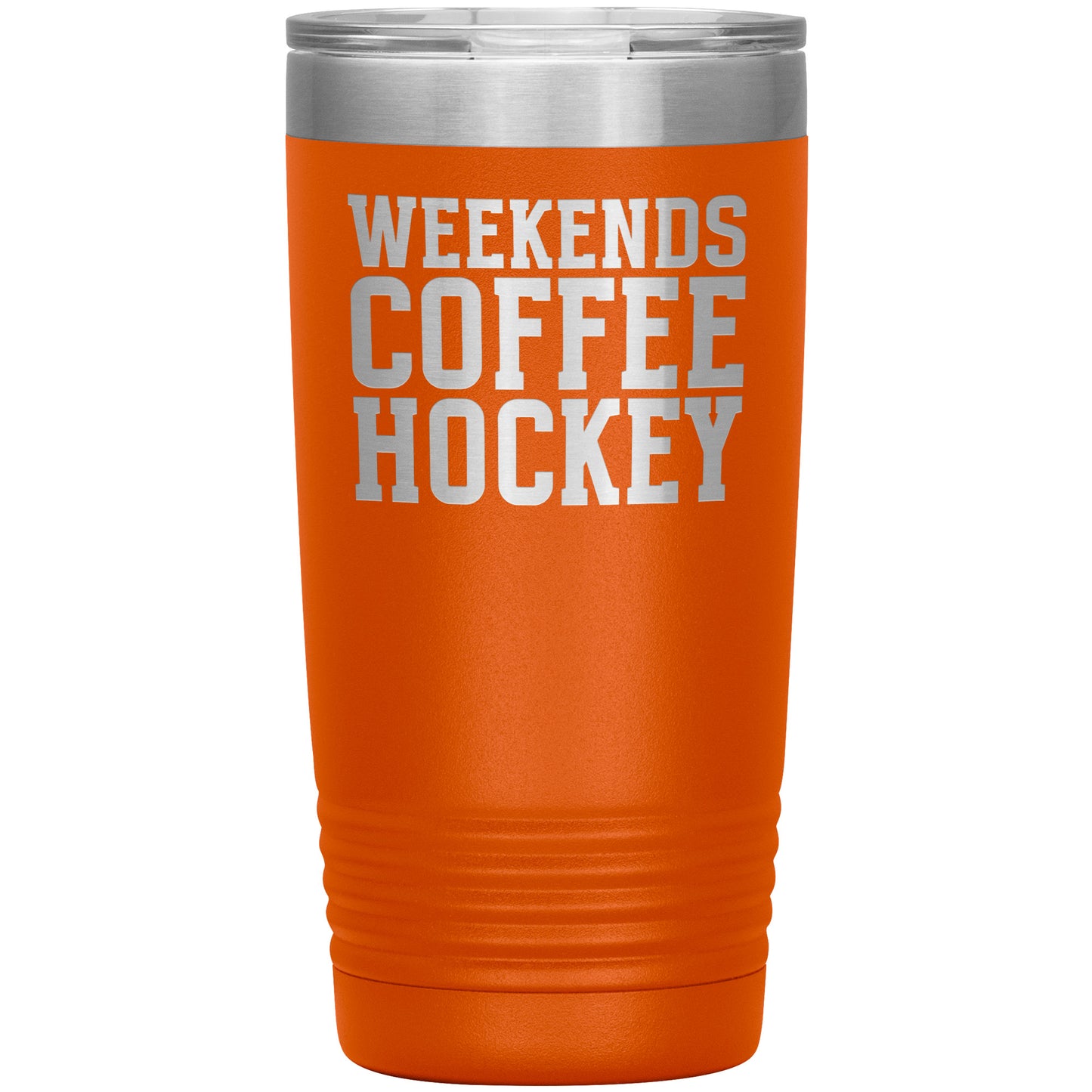 Weekends, Coffee, Hockey Travel Mug