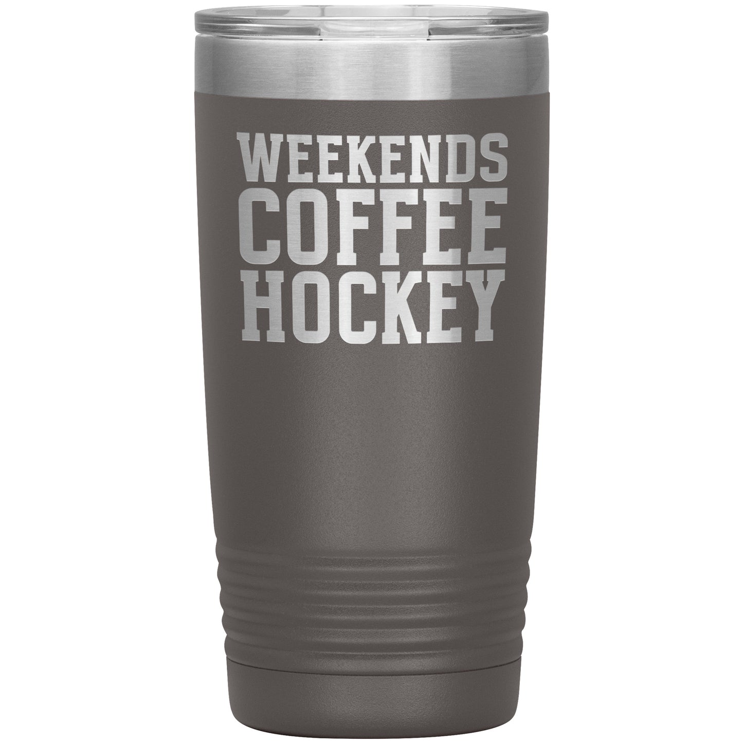Weekends, Coffee, Hockey Travel Mug