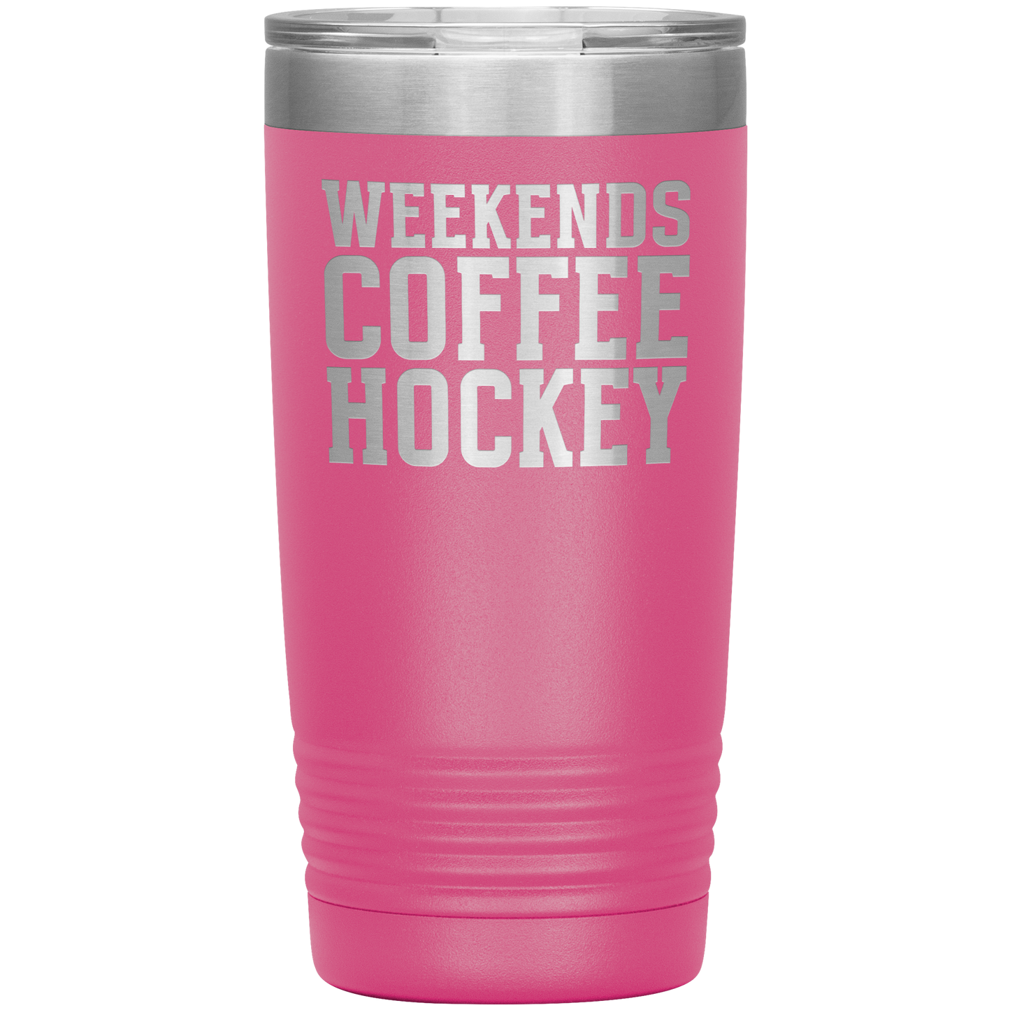 Weekends, Coffee, Hockey Travel Mug