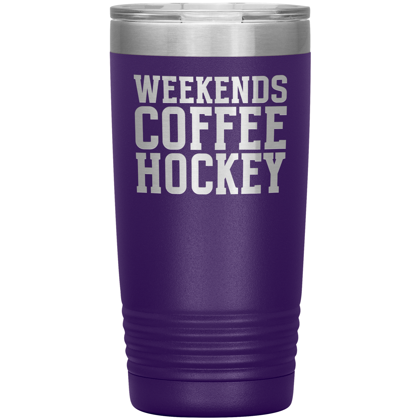 Weekends, Coffee, Hockey Travel Mug