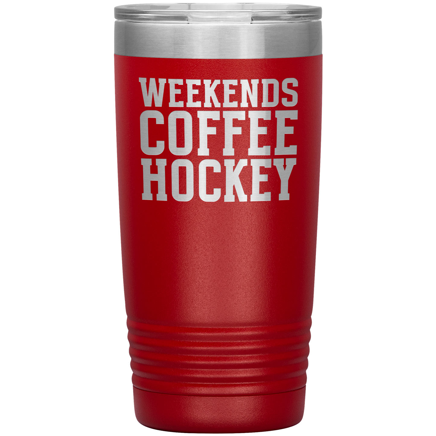 Weekends, Coffee, Hockey Travel Mug