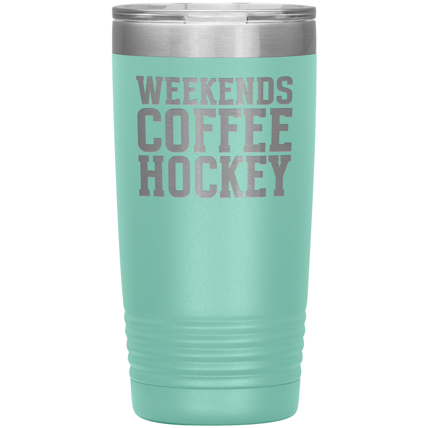 Weekends, Coffee, Hockey Travel Mug