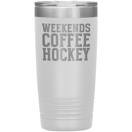 Weekends, Coffee, Hockey Travel Mug