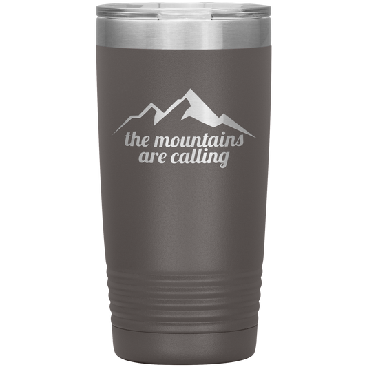 The Mountains are Calling Travel Mug