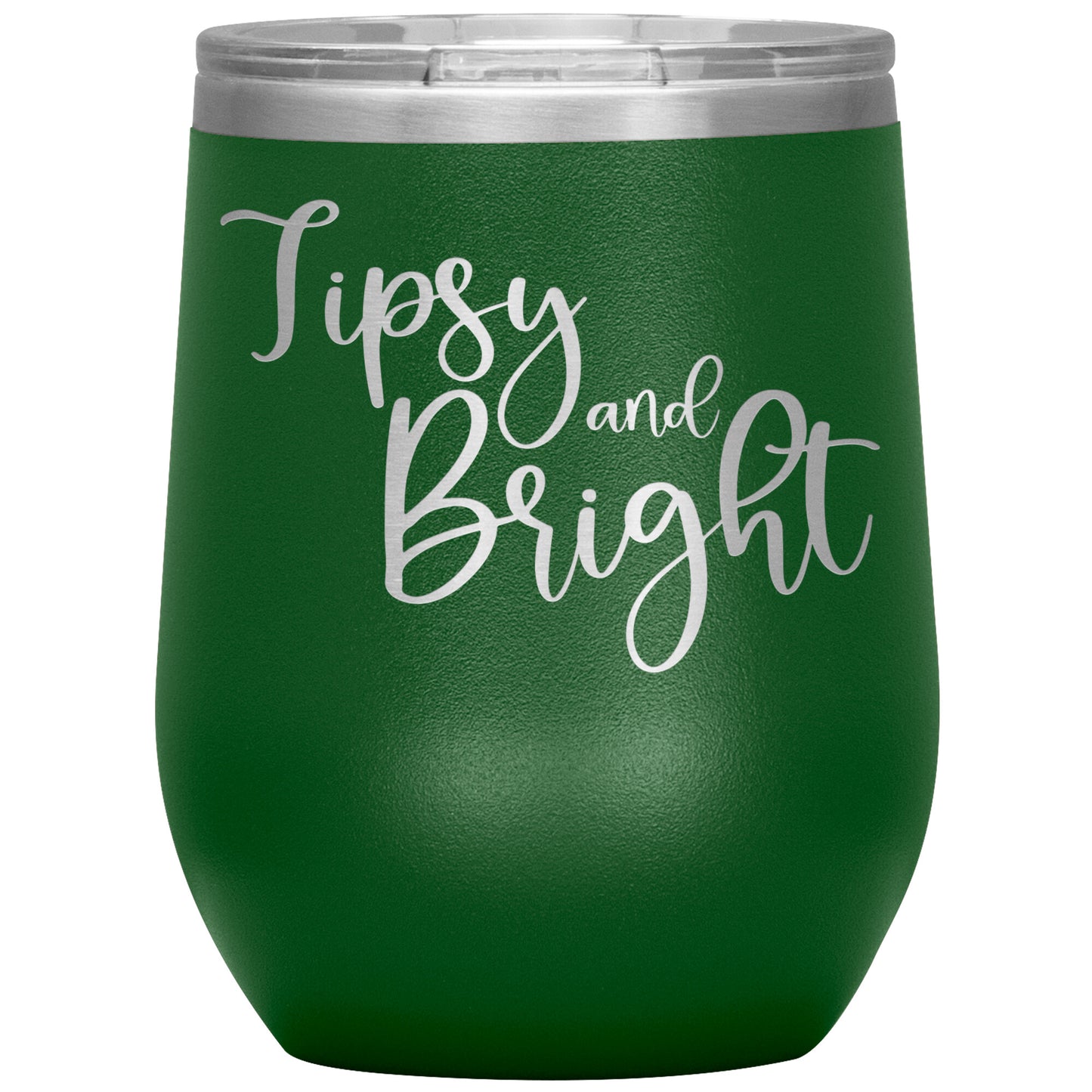 Tipsy and Bright Wine Tumbler