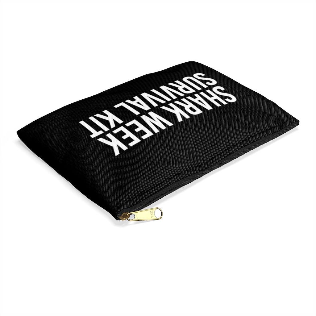 Shark Week Survival Kit Zip Pouch