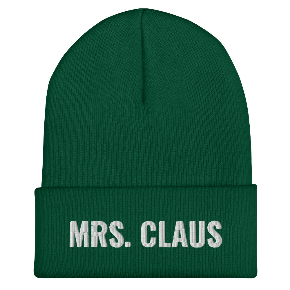 Mrs. Claus Cuffed Beanie