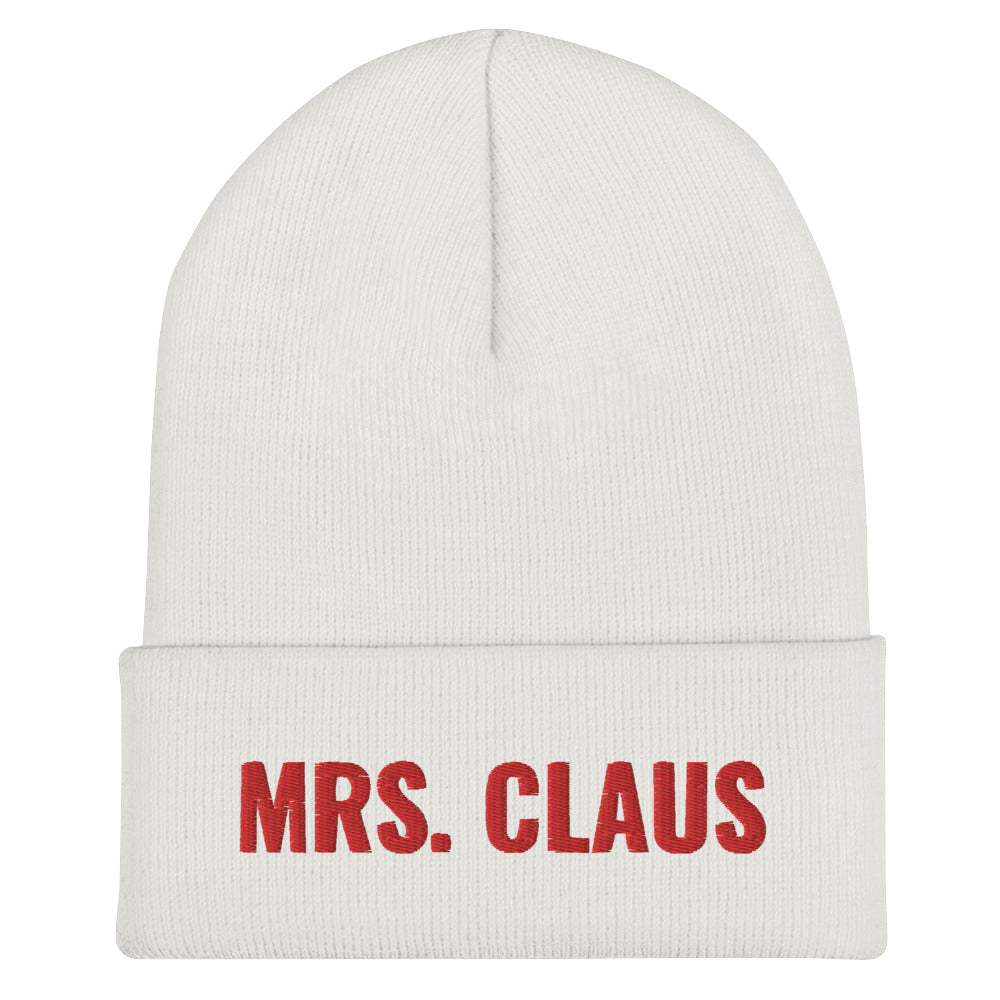 Mrs. Claus Cuffed Beanie
