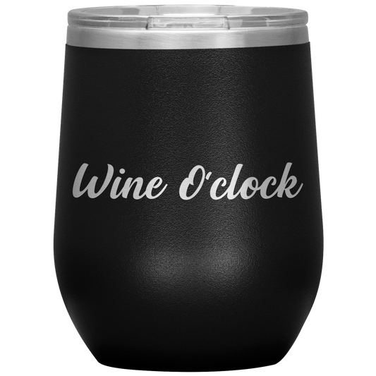 Wine O' clock Wine Tumbler