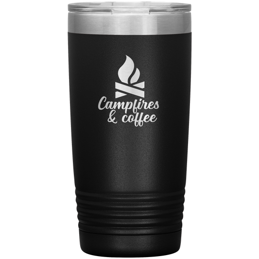 Campfires & Coffee Travel Mug
