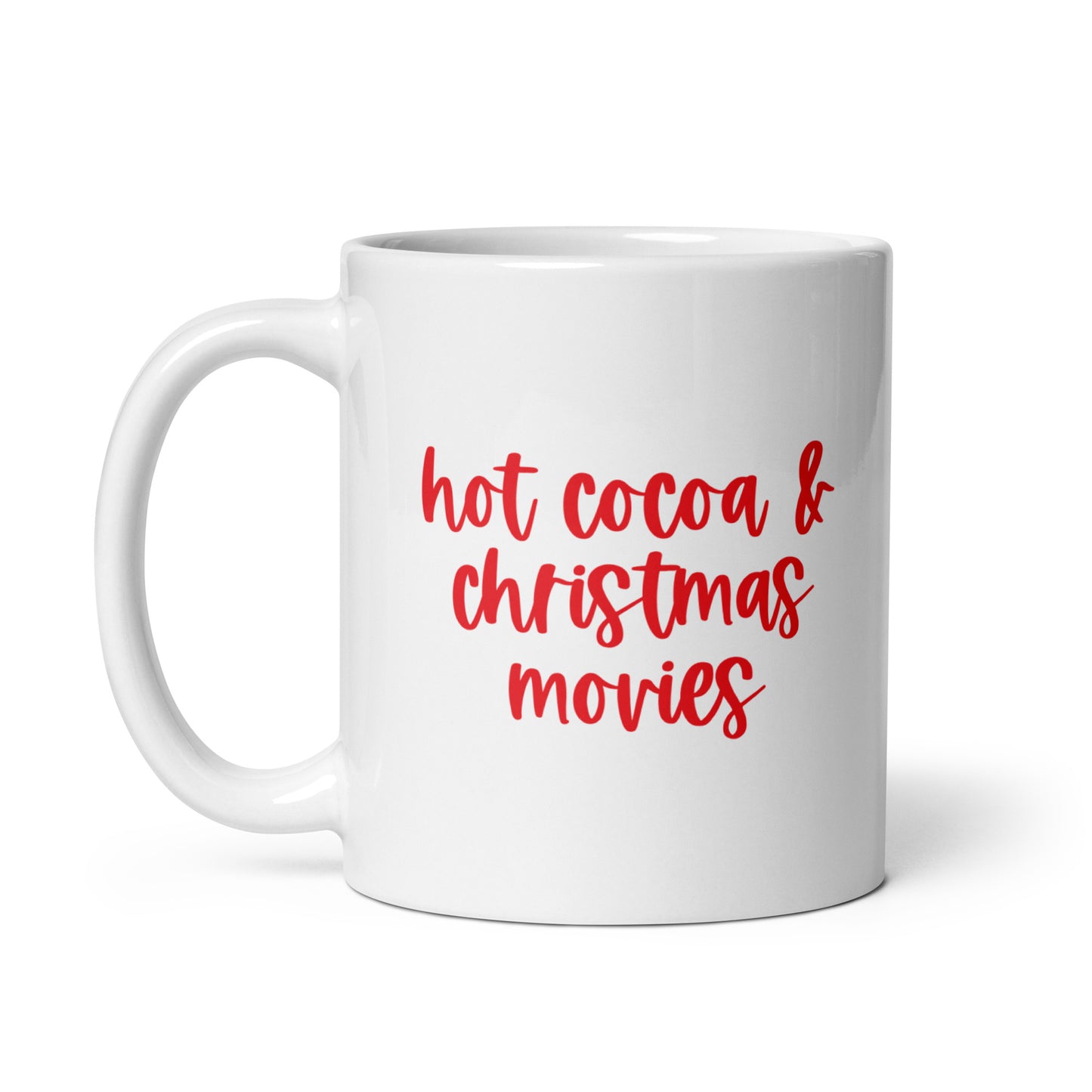 Hot Cocoa & Christmas Movies Mug