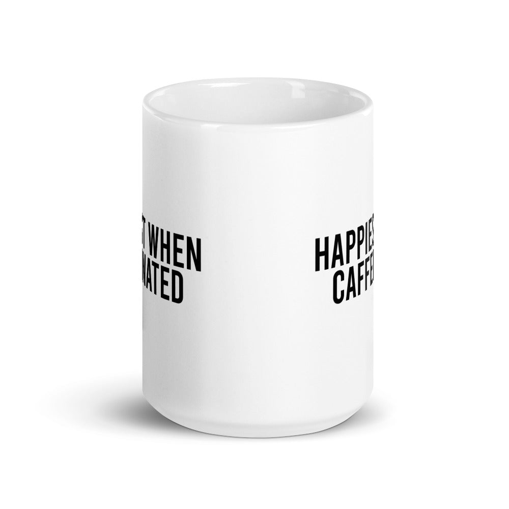 Happiest When Caffeinated Mug