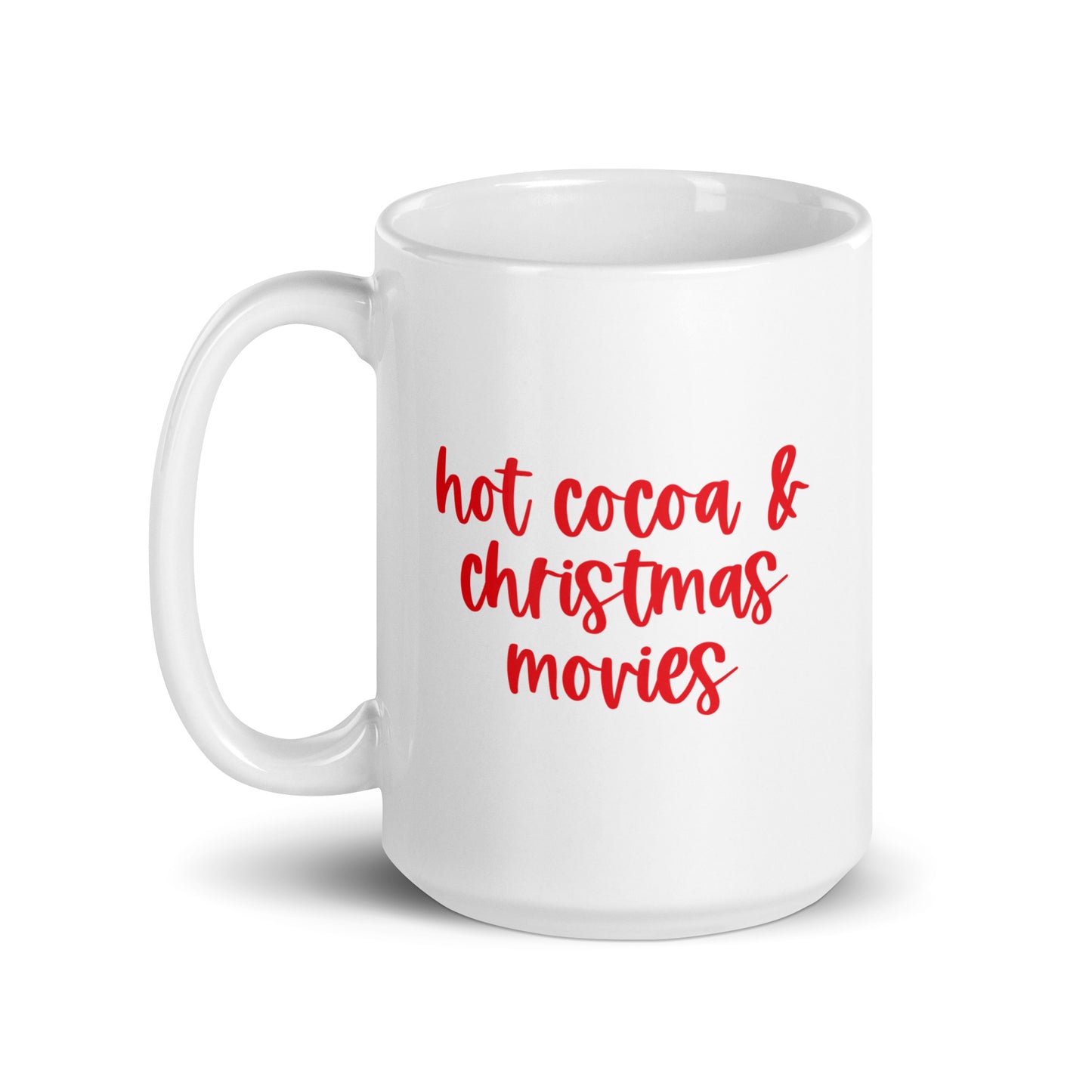 Hot Cocoa & Christmas Movies Mug