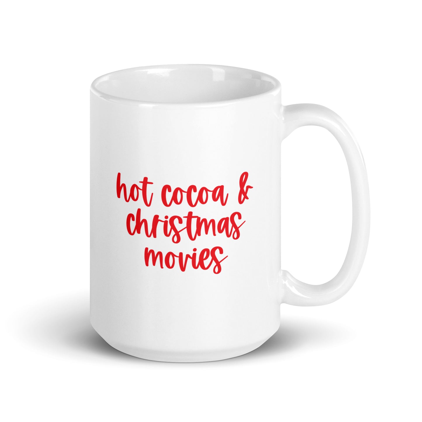 Hot Cocoa & Christmas Movies Mug