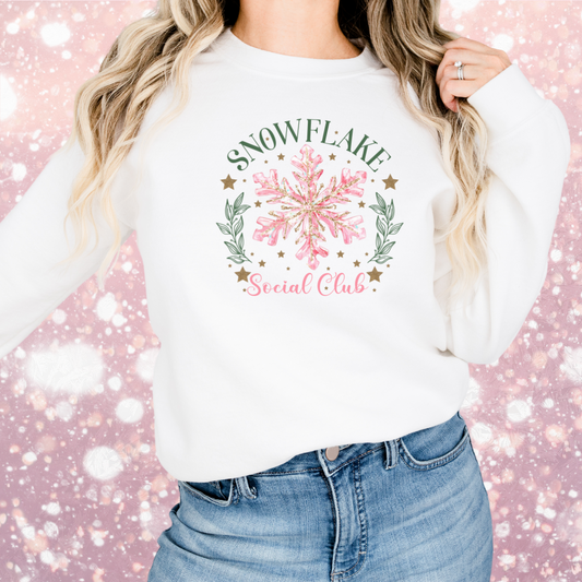 Snowflake Social Club Sweatshirt