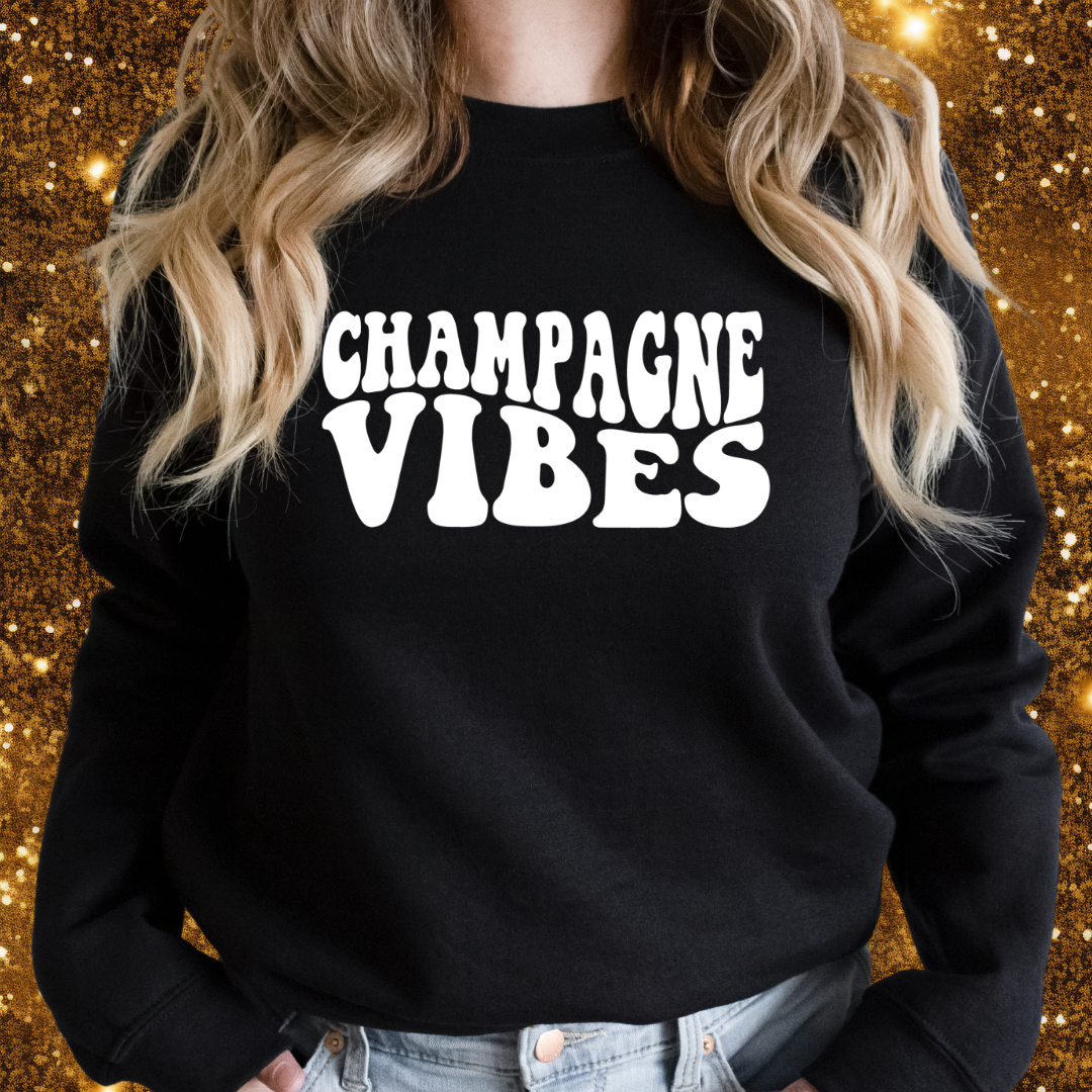 Champagne Vibes Sweatshirt