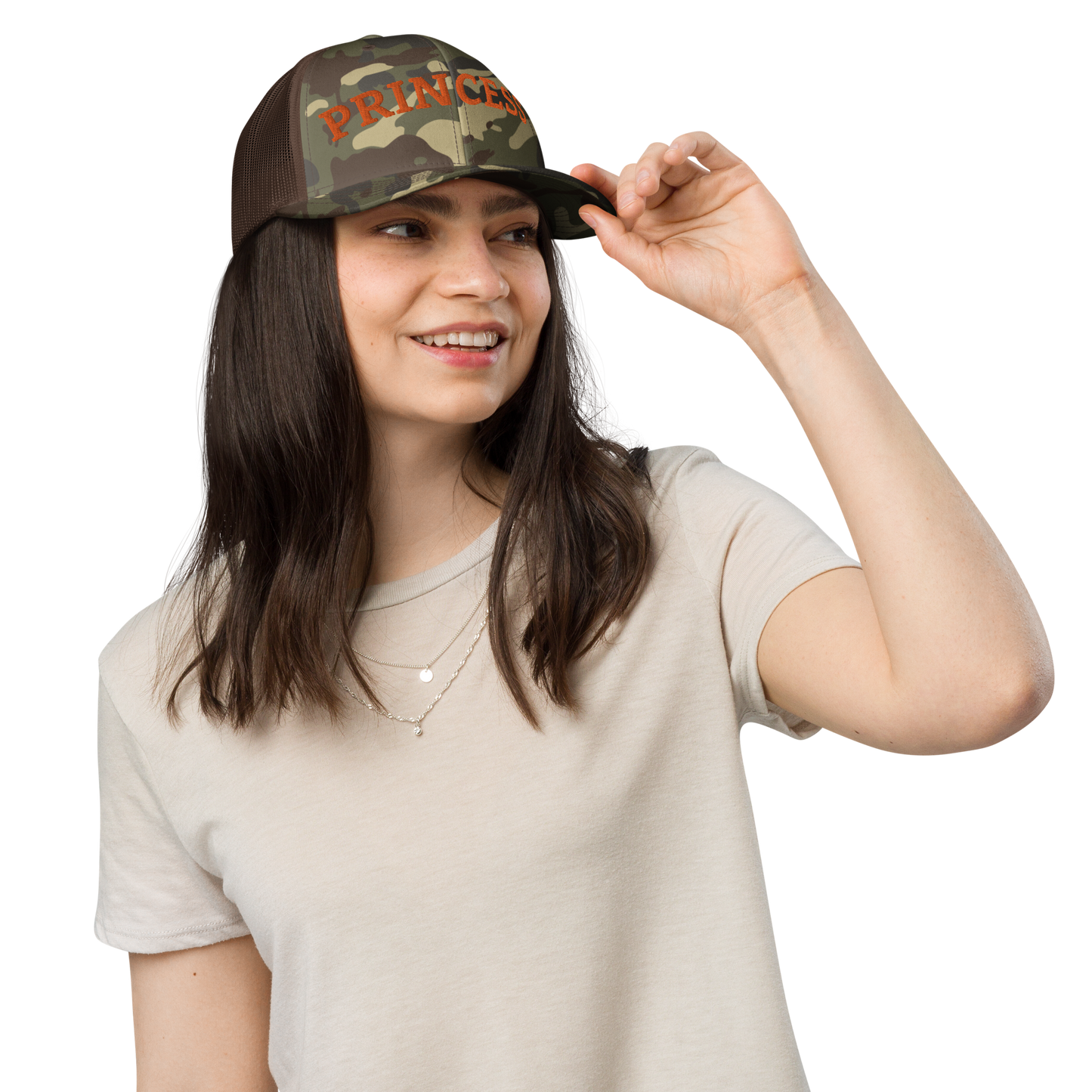 Princess Camouflage Trucker Hat