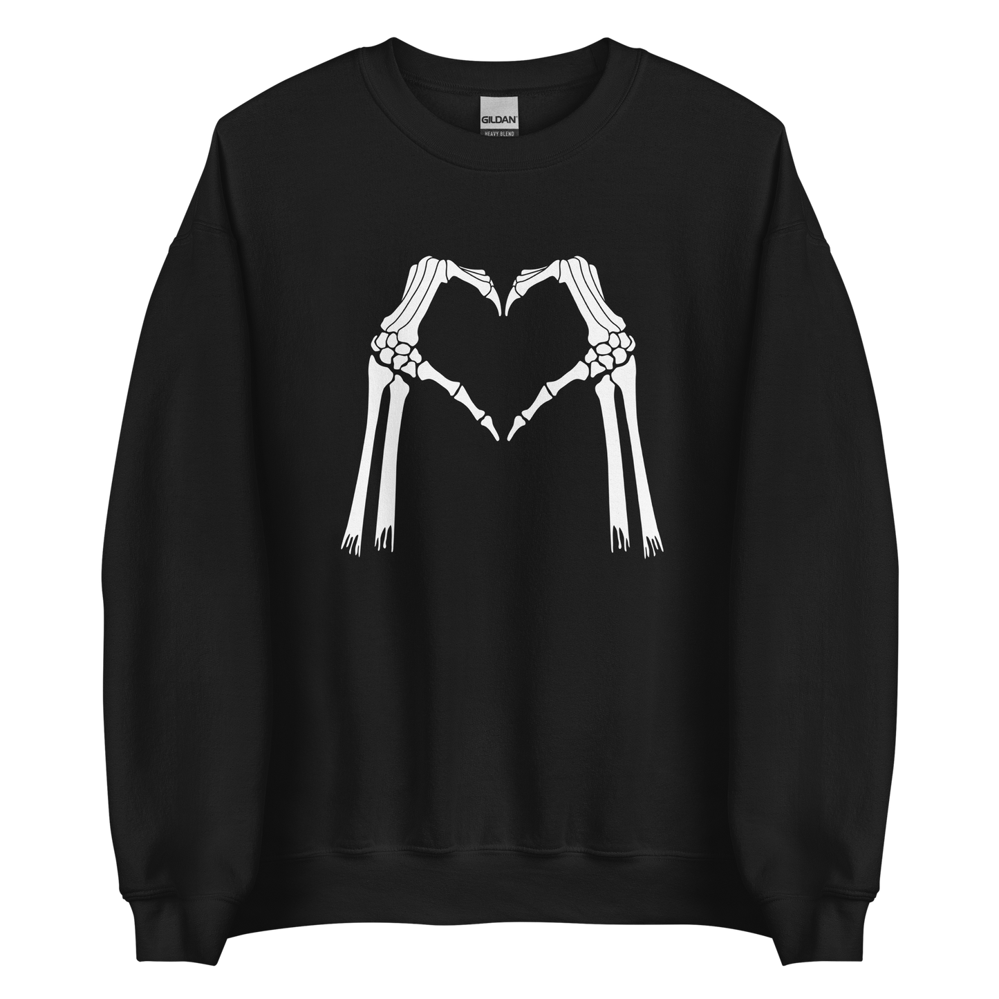 Skeleton Heart Hands Sweatshirt