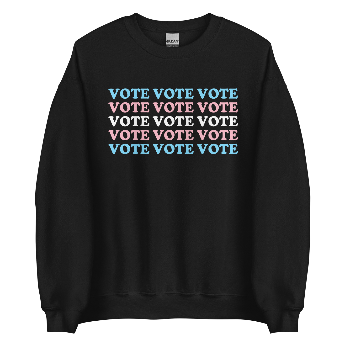 Transgender Flag Vote Sweatshirt