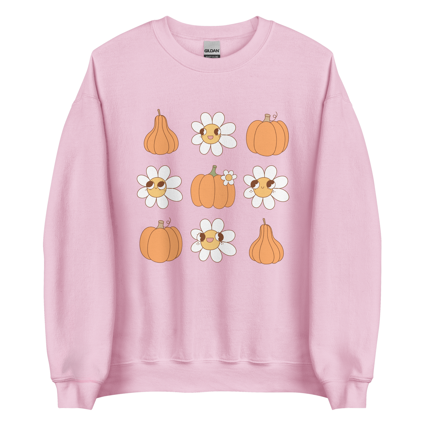 Pumpkins and Flowers Sweatshirt