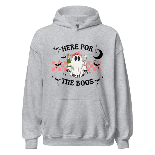 Here For The Boos Hoodie