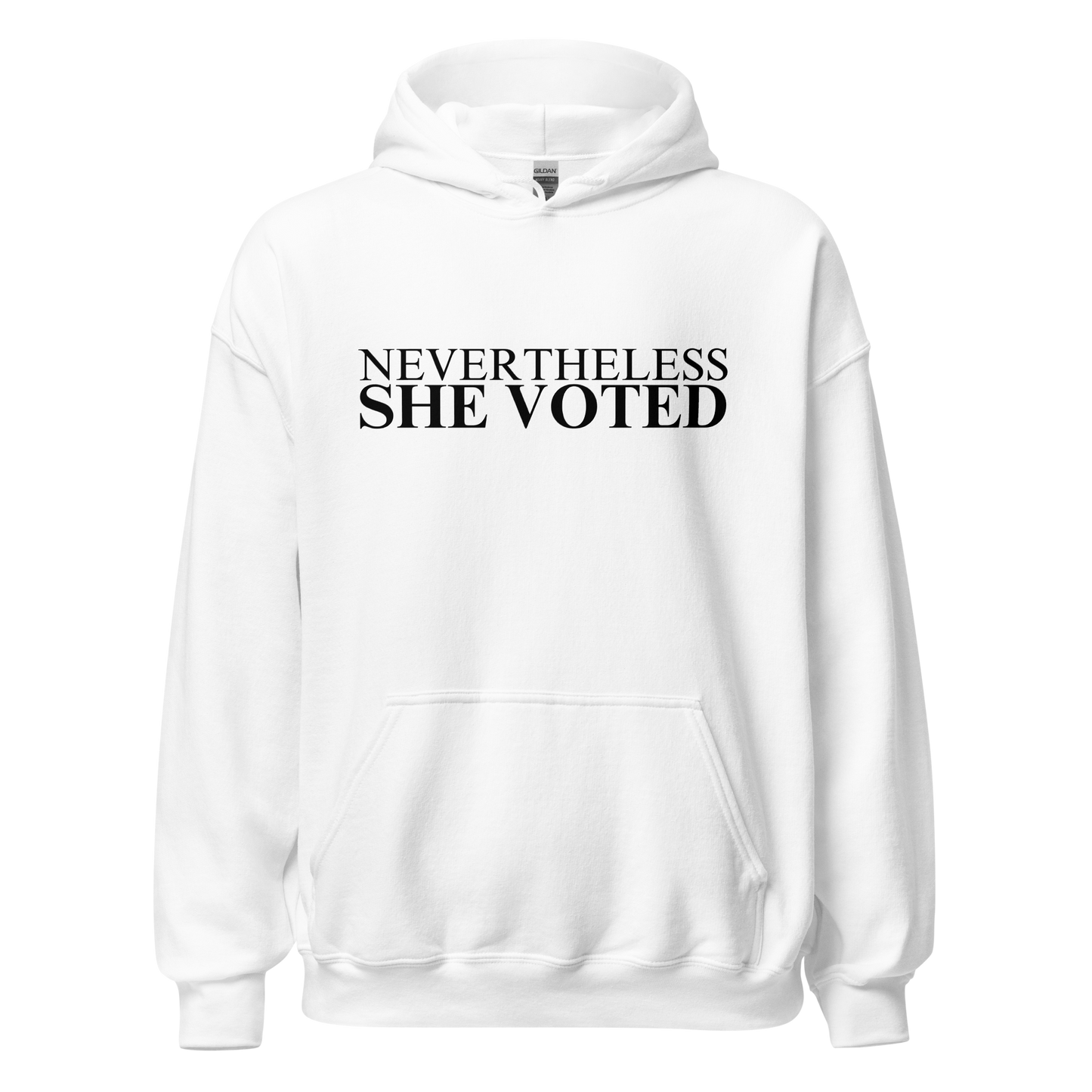 Nevertheless She Voted Hoodie