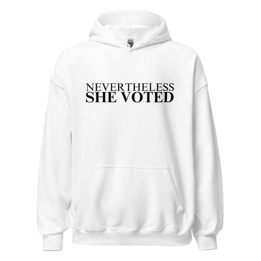 Nevertheless She Voted Hoodie