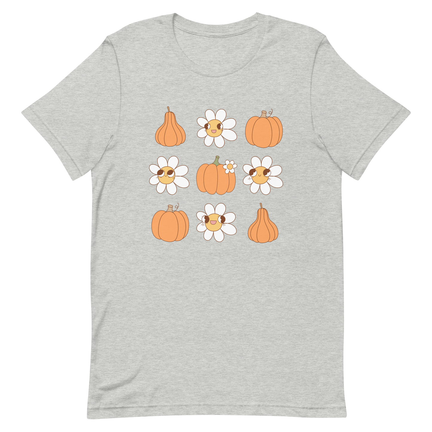 Pumpkins and Flowers T-Shirt