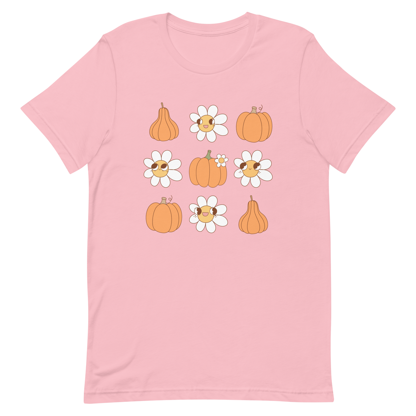 Pumpkins and Flowers T-Shirt