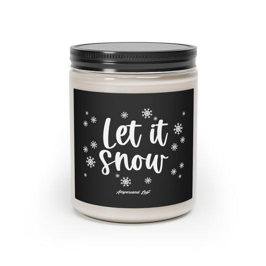 Let it Snow Scented Candle