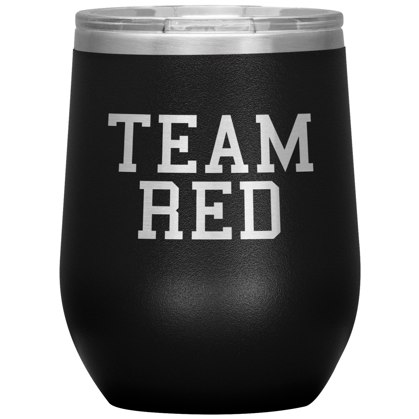 Team Red Wine Tumbler