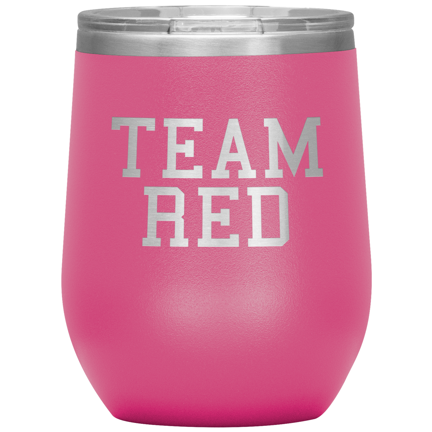 Team Red Wine Tumbler